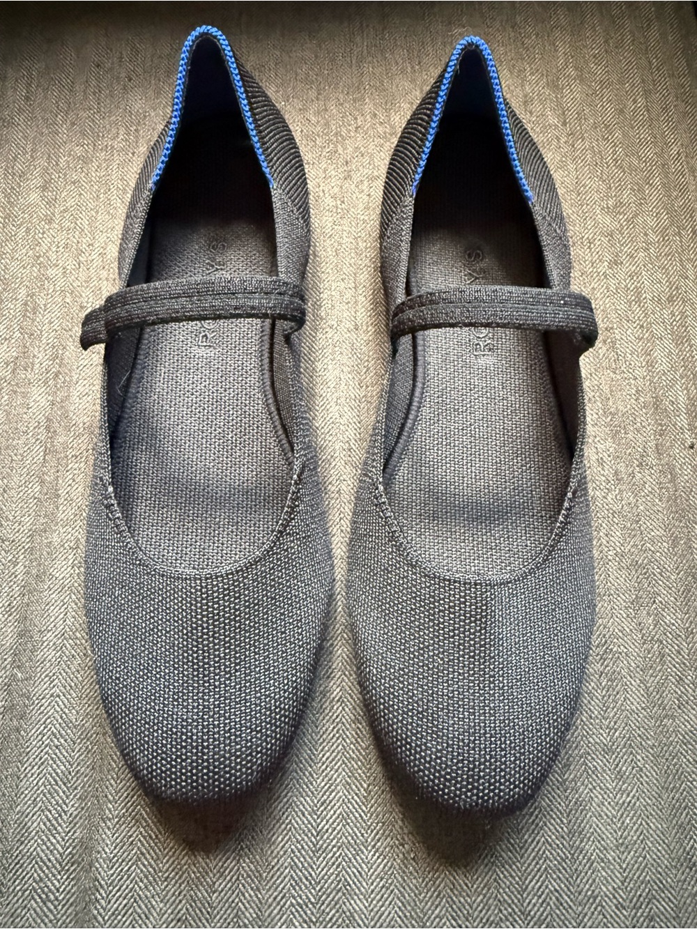 Like new Rothy’s Black The Square Mary Janes